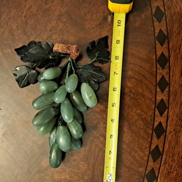 Large vintage green jade grapes in excellent condition - Picture 4 of 4
